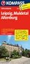 Leipzig - Muldetal - Altenburg 1 : 70 000: Fahrradkarte. GPS-genau