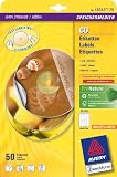 Avery Zweckform, L6043-25, CD_Etiketten, 25 Blatt, ClassicSize