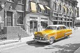 Empire 347664 New York Yellow Cab Retro Vintage Art-Poster Druck - 91.5 x 61 cm