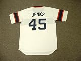 BOBBY JENKS Chicago White Sox Majestic Cooperstown Throwback Home Baseball Jersey
