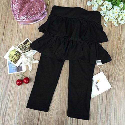 Spritech(TM) Baby Girls New Fashion Autumn Pure Cotton Layered Dress Tutu Dress Black