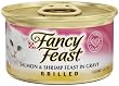 Fancy Feast Gourmet Cat Food, Grilled Salmon & Shrimp Feast in Gravy, 3-Ounce Cans (Pack of 24)