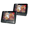Takara - 1 combi Lecteur DVD + 1 Moniteur 7" - USB - Slot SD - Système de fixation fixe pour appui-tête
