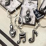 Musical Note Key Chain Favors, 1 