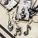 Musical Note Key Chain Favors, 1