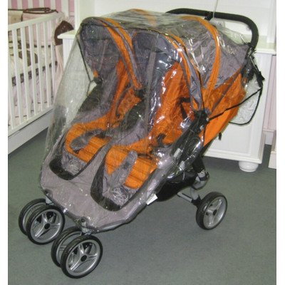 Baby Jogger City Mini Double Rain and Wind Cover photo