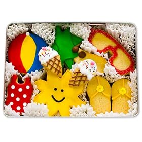 A Day at the Beach Hand-Decorated Sugar Cookies