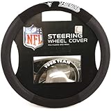 NFL New England Patriots Poly-Suede Steering Wheel Cover