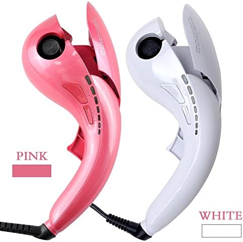 Mini Auto Hair Curlers Hair Curling Weaving Tools (White)