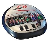 Energy 16 Akkuladegerät für bis zu 16 Akkus