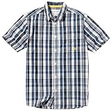 Kangaroo Poo Mens Quest Shirt Navy/Mustard
