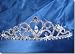 Bridal Wedding Tiara Crown With Heart Drop 25026