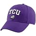 Texas Christian Horned Frogs Purple Classic Logo Flex Fit Hat