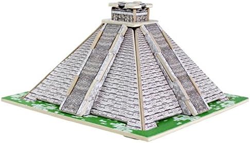 Wooden 3D Puzzle Mexico Maya Pyramid