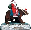 Grizzly Bear Santa - Russian Handcarving Grizzly Bear Santa - Russian Handcarving