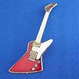 ギブソン エクスプローラー 赤 ピンブローチー Gibson Explorer Pin
