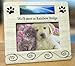 Pet Bereavement Photo Frame for Dog or Cat - We'll meet at Rainbow Bridge - for 4x6 Photo