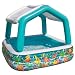 Schwimmbecken - Planschbecken - Pool mit Sonnendach 161x161