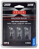 Feit Electric BPXN20/G8/3 Xenon 20-Watt, 120-Volt G8 Base, 3 Pack
