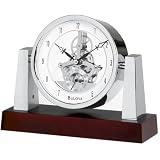 Largo Tabletop Clock with Skeleton Movement