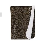 Cotton Tale Designs Wild Elegance Crib Blanket, Cheetah