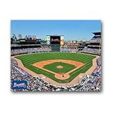 MLB Atlanta Braves Artissimo Turner Field 16x20 Canvas