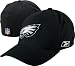 Philadelphia Eagles -Black- Coach's Sideline Flex Fit Structured Hat