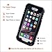 iPhone 6 Waterproof Case, iThroughTM iPhone 6 Waterproof Case, Dust Proof, Snow Proof, Shock Proof Case, Heavy Duty Carrying Cover Case for iPhone 6 , iPhone 6S (Black)