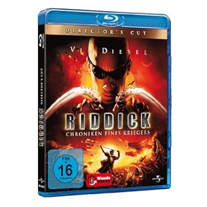 Riddick-Chroniken Eines Kriegers Direc [Blu-ray] [Import allemand]