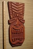 Handmade Carved Wood Tribal Tiki Masks