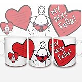 Personalised Purple Ronnie Sexy Fella Fun Mug Great Gift for Boyfriends Birthday, Christmas, Valentines Day