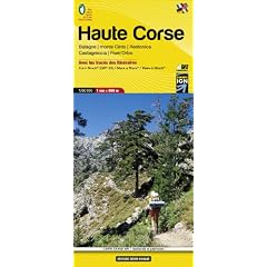Libris Wanderkarte 08. Haute Corse (GR20) - Balagne - monte Cinto - Restonica - Castagniccia - Fium'Orbo 1 : 60 000