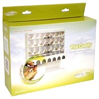 SammyLife Vita Caddy, 28 Day Pill and Vitamin Dispenser