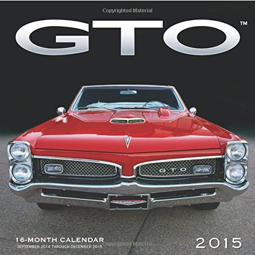 GTO 2015: 16-Month Calendar September 2014 through December 2015