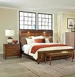 Errickson Place Queen Panel Bed In Tobacco Finish by Standard Furniture