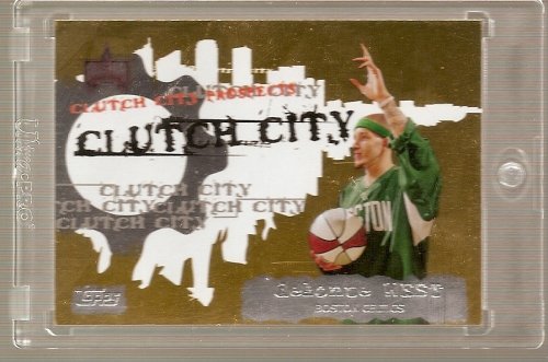 2006 07 Topps Clutch City Prospects Delonte West Boston Celtics Basketball Card # 18 - Mint Condition - Shipped in Protective Acrylic Display Case