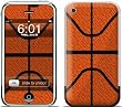 Basketball Design Protective Skin Decal Sticker for Apple iPhone (2G)