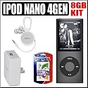 Apple iPod nano 8 GB Black (4th Generation) OLD MODEL