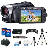 Canon FS40 Flash Memory Camcorder with 41x Advanced Zoom and 8GB Internal Flash Memory + 32GB Deluxe Accessory Kit