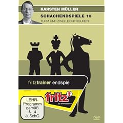 Schachendspiele 10 - Karsten M�ller - Turm und 2 Leichtfiguren