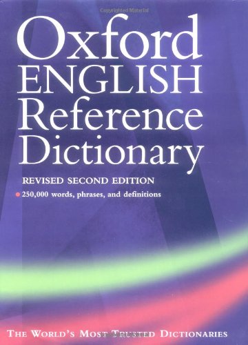 oxford english reference dictionary