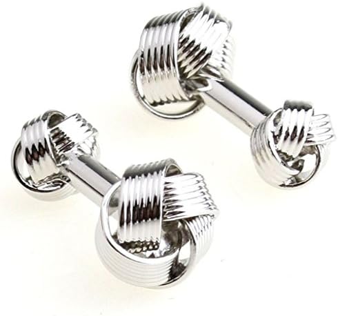 SuperbMatch Cufflinks For Men Or Women Designs Novelty Engraved Knot Gold Cufflinks 156522