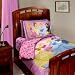 3 Pieces Disney Princess Comforter, Pillow Case, and Fitted Sheet Set Twin Size