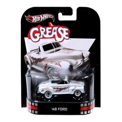 Hot Wheels Retro Grease Die Cast Car '48 Ford