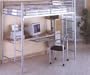 Bunk Bed Work Station With Chair