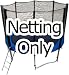 Replacement Safety Enclosure Netting for 14ft Trampoline
