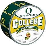 Duck Brand 240273 University of Oregon College Logo Duct Tape, 1.88-Inch by 10 Yards, Single Roll