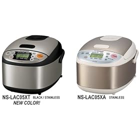 Zojirushi NS-LAC05 Micom 3-Cup Rice Cooker and Warmer