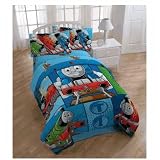 Thomas the Train Track Star Microfiber Comforter - Blue (Twin)