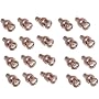 20 X Twenty pieces BNC Male to RCA Female Adaptor for Security CCTV Camera System